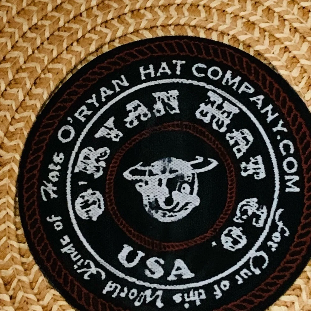 O’Ryan 100% straw hat